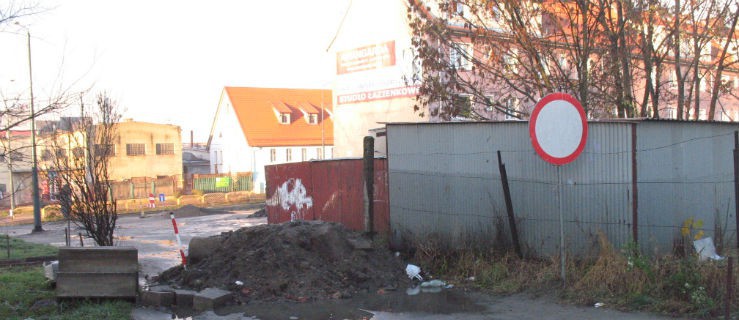 Przeszkoda na Browarnej. Tędy nie przejedziesz