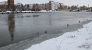 Poziom rzeki Elbląg przekroczył stan ostrzegawczy