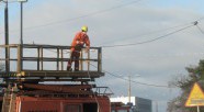 Ruch tramwajowy wstrzymany. Na ul. Browarnej zerwana trakcja