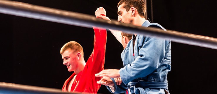 Krew, pot i łzy...szczęścia. GSW Fighter w Elblągu. Zobacz naszą obszerną relację VIDEO!