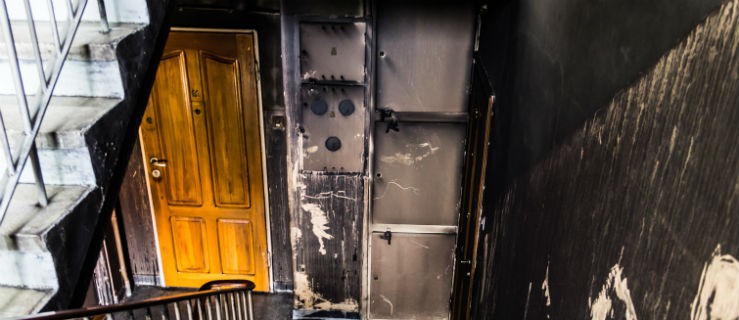 Tragiczny pożar budynku. Jest zarzut dla sprawczyni