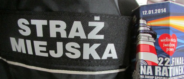 Straż Miejska z Wielką Orkiestrą Świątecznej Pomocy