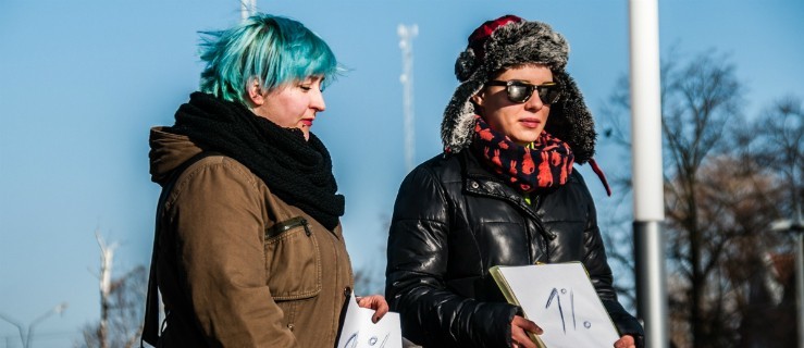 Niewielkie zainteresowanie flash mobem w Elblągu