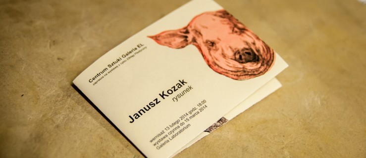 Elbląg Plastyczny: Janusz Kozak – rysunek w Galerii EL