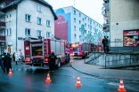 Pożar na ulicy Diaczenki! Jedna osoba nie żyje, trwa akcja ratunkowa