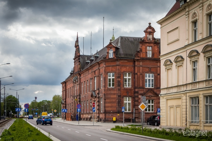 zespół poczty, pl. Słowiański 1-3, 1887-1926, nr rej.: 324/94 z 15.02.1994
