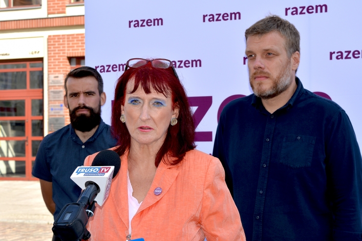 Adrian Zandberg w Elblągu: ”Chcemy naprawdę bezpłatnej edukacji”