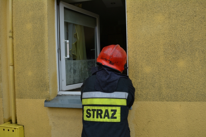 Akcja strażaków na Grochowskiej