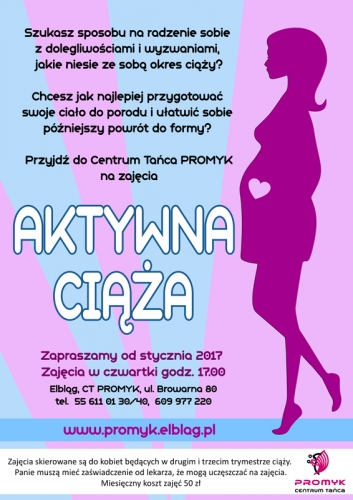 Aktywna mama – zajęcia dla kobiet w ciąży