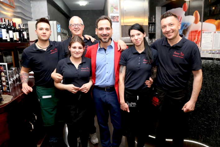 Alberto Amati zaśpiewał w Amore Mio