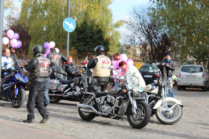 Amazonki i motocykliści, czyli Marsz Zdrowia w Elblągu