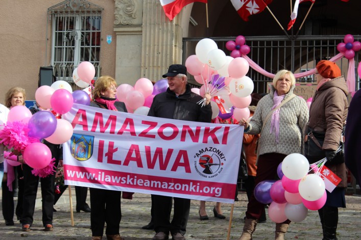 Amazonki i motocykliści, czyli Marsz Zdrowia w Elblągu
