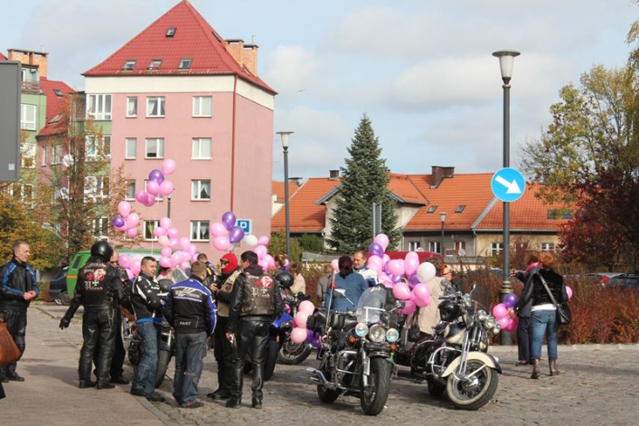 Amazonki i motocykliści, czyli Marsz Zdrowia w Elblągu