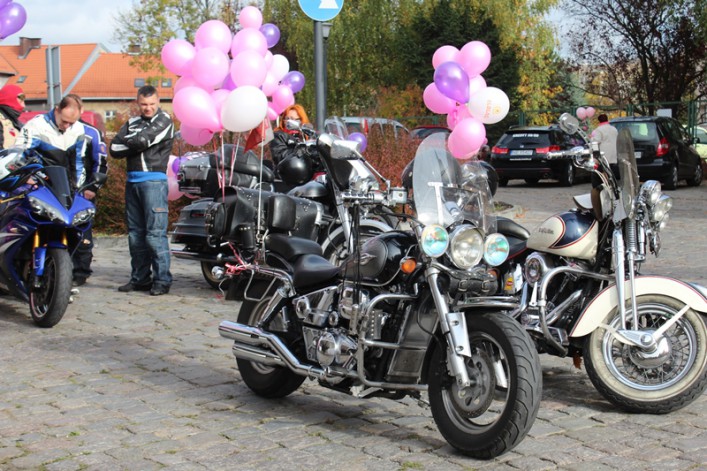 Amazonki i motocykliści, czyli Marsz Zdrowia w Elblągu