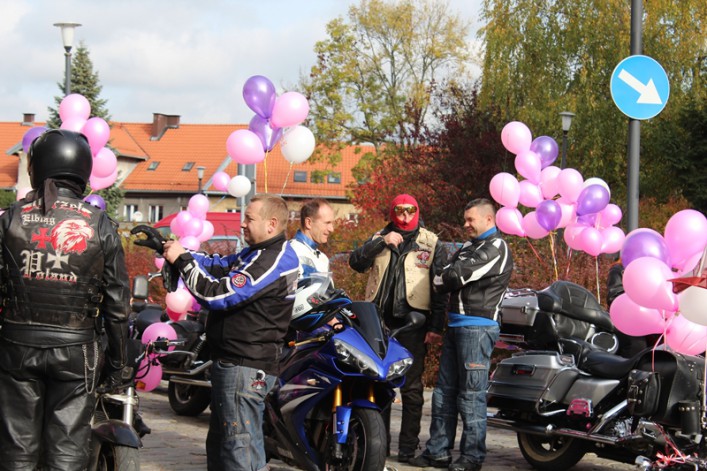 Amazonki i motocykliści, czyli Marsz Zdrowia w Elblągu