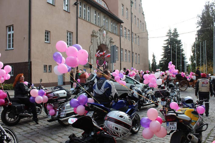 Amazonki i motocykliści, czyli Marsz Zdrowia w Elblągu