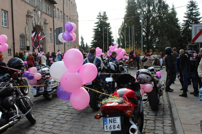 Amazonki i motocykliści, czyli Marsz Zdrowia w Elblągu