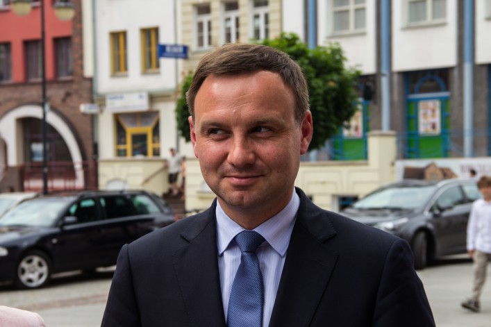 Andrzej Duda (PIS): Przyjeżdża Donald Tusk i boi się wyjść do ludzi