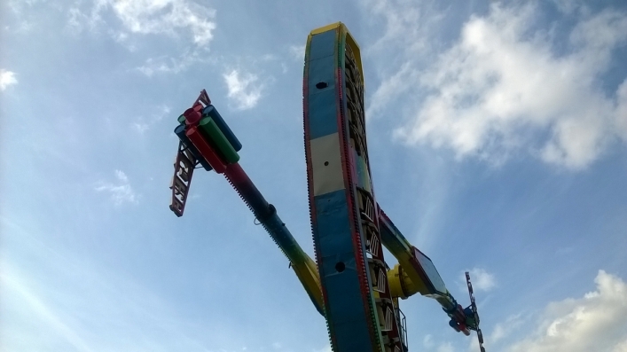 Atrakcja w centrum miasta. Lunapark Bajka już funkcjonuje