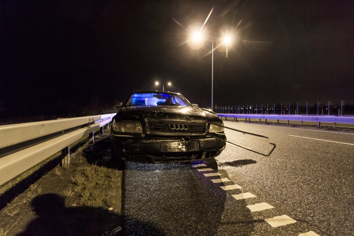 Audi uderzył w tył Passata