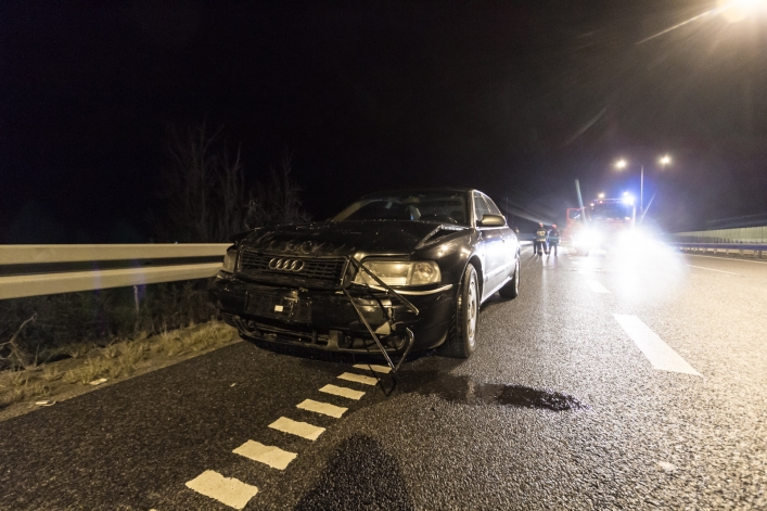 Audi uderzył w tył Passata