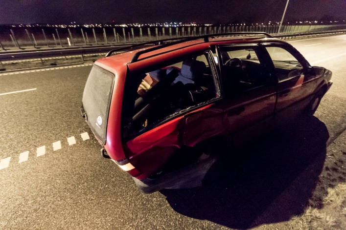 Audi uderzył w tył Passata