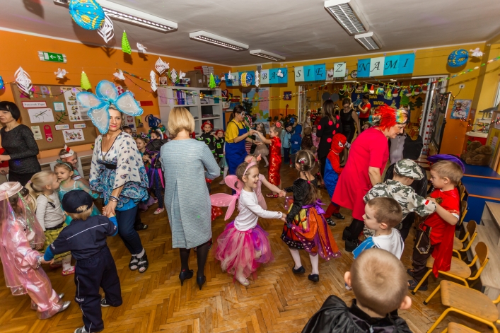 Bal karnawałowy w Przedszkolu nr 10 przy ul. Mącznej