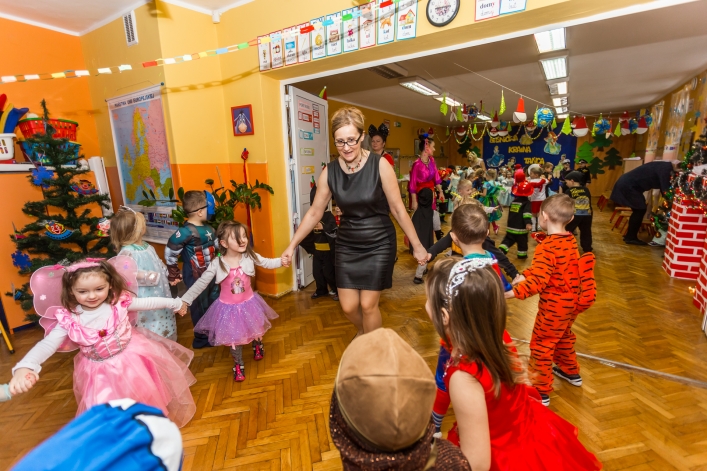 Bal karnawałowy w Przedszkolu nr 10 przy ul. Mącznej
