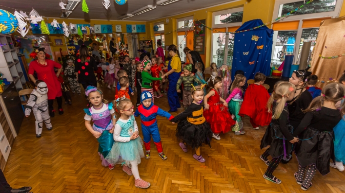Bal karnawałowy w Przedszkolu nr 10 przy ul. Mącznej