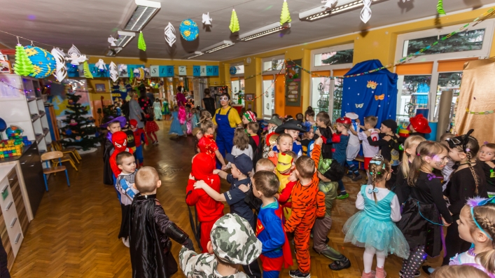 Bal karnawałowy w Przedszkolu nr 10 przy ul. Mącznej