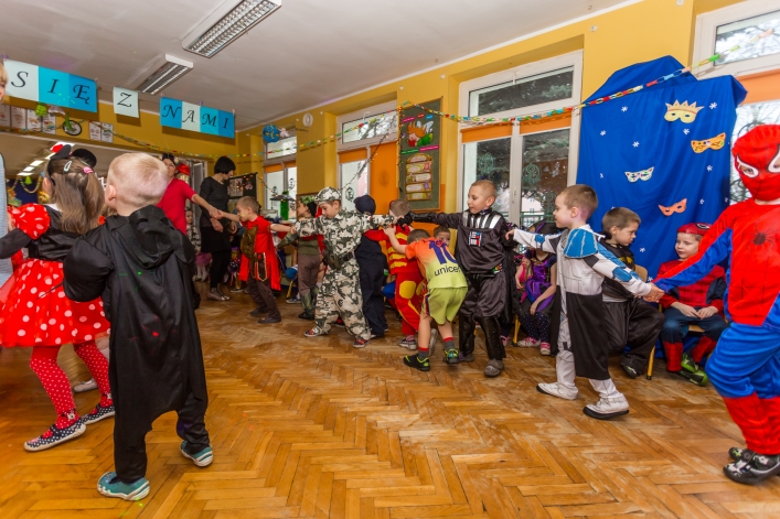 Bal karnawałowy w Przedszkolu nr 10 przy ul. Mącznej