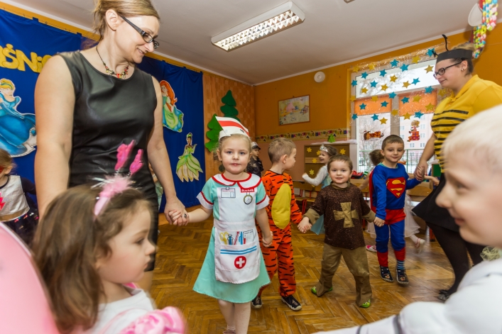 Bal karnawałowy w Przedszkolu nr 10 przy ul. Mącznej