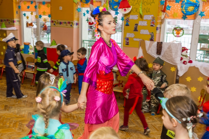 Bal karnawałowy w Przedszkolu nr 10 przy ul. Mącznej