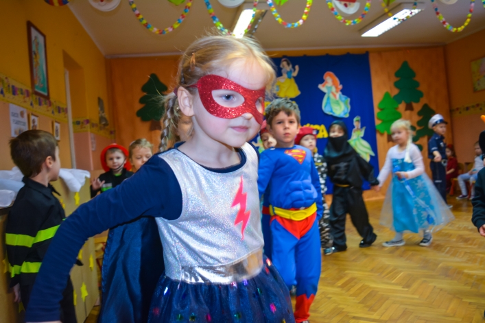 Bal karnawałowy w Przedszkolu nr 10 przy ul. Mącznej