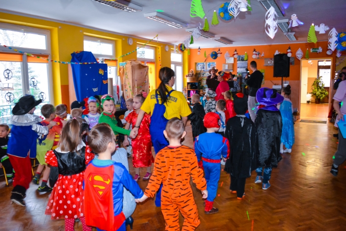Bal karnawałowy w Przedszkolu nr 10 przy ul. Mącznej