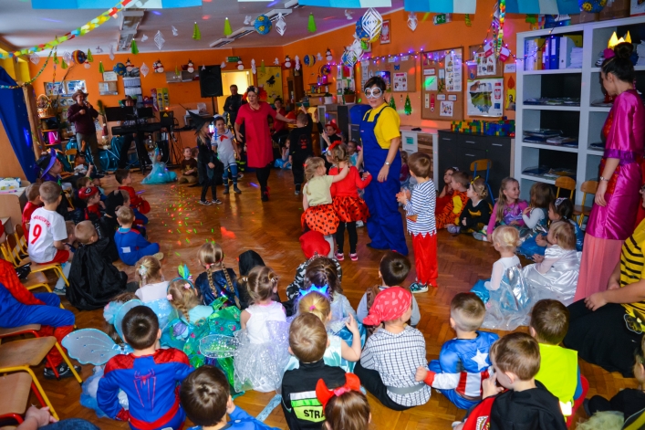 Bal karnawałowy w Przedszkolu nr 10 przy ul. Mącznej