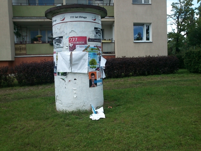 Barwy eurokampanii w Elblągu