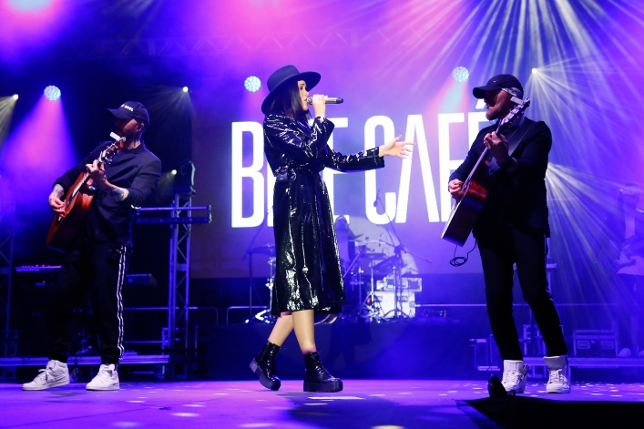 Blue Café dali koncert w Elblągu. Było romantycznie, a zarazem dynamicznie