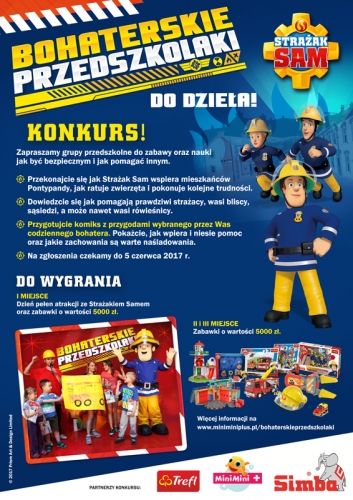 Bohaterskie Przedszkolaki. Ruszył konkurs dla przedszkoli!