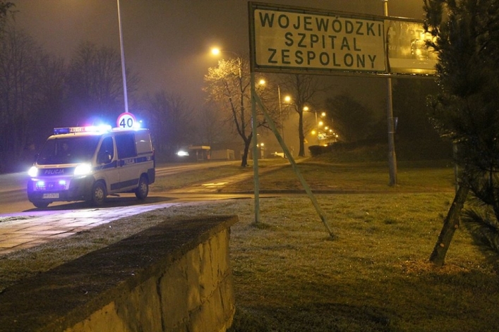 Bomba w Szpitalu Wojewódzkim. To znów fałszywy alarm