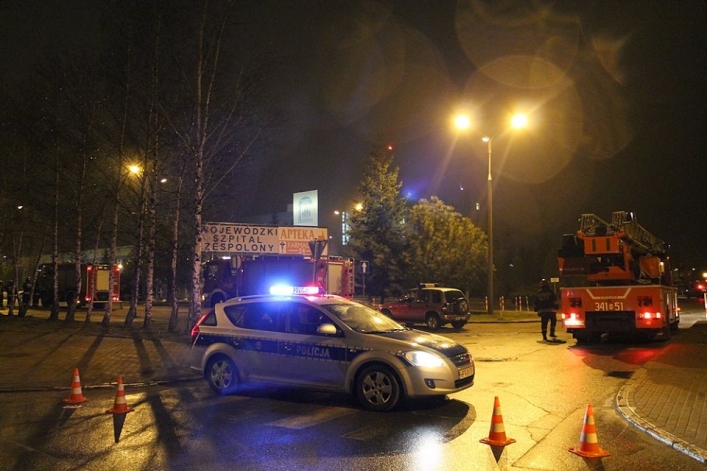 Bomba w Szpitalu Wojewódzkim. To znów fałszywy alarm