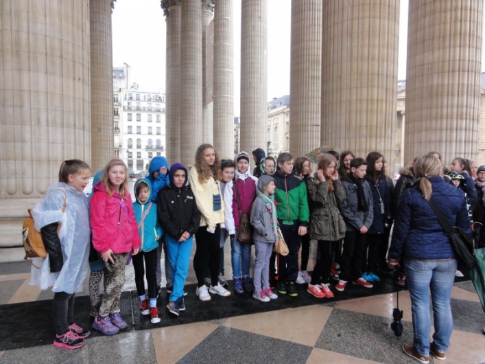 Bonjour Paris- wycieczka uczniów Szkoły Podstawowej Nr 19 do Paryża