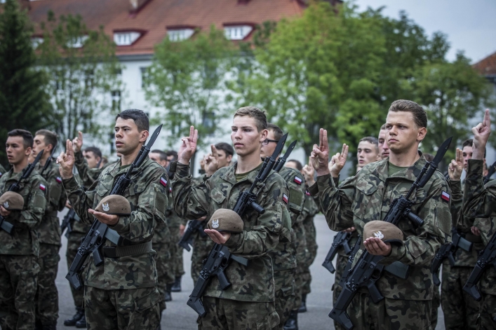 Braniewo. Żołnierskie ślubowanie. Są gotowi, są blisko