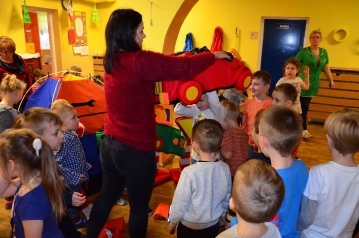 Braniewskie przedszkole otrzymało wspaniały zestaw składający się z ponad 100 elementów