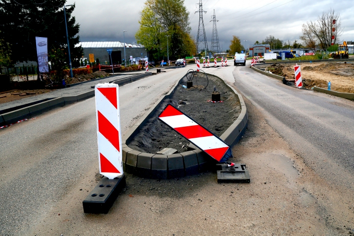 Budowa Castoramy w Elblągu (23 października 2018 r.)