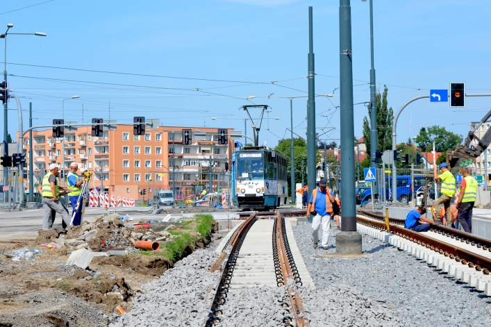 Budowa nowej linii tramwajowej