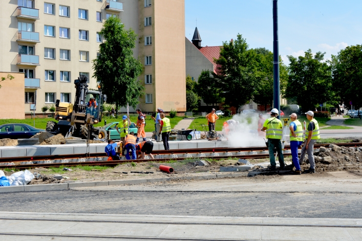 Budowa nowej linii tramwajowej