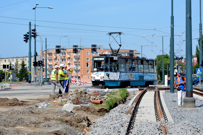 Budowa nowej linii tramwajowej