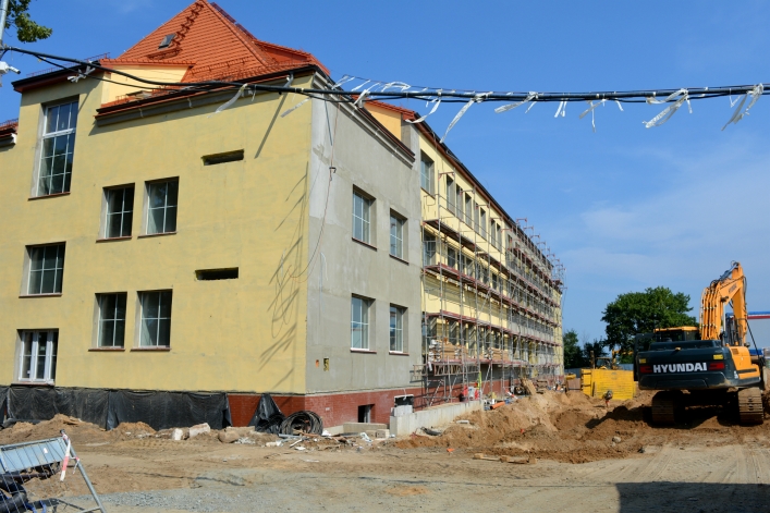 Budowa siedziby dowództwa Wielonarodowej Dywizji Północny-Wschód w Elblągu