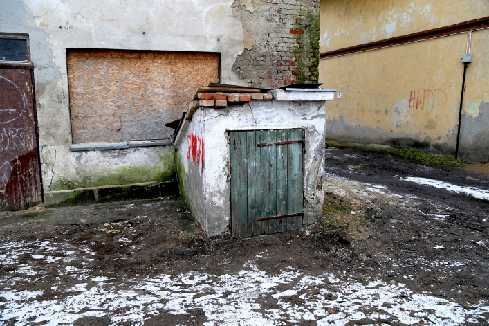 Budynki przeznaczone do rozbiórki przy Alei Grunwaldzkiej